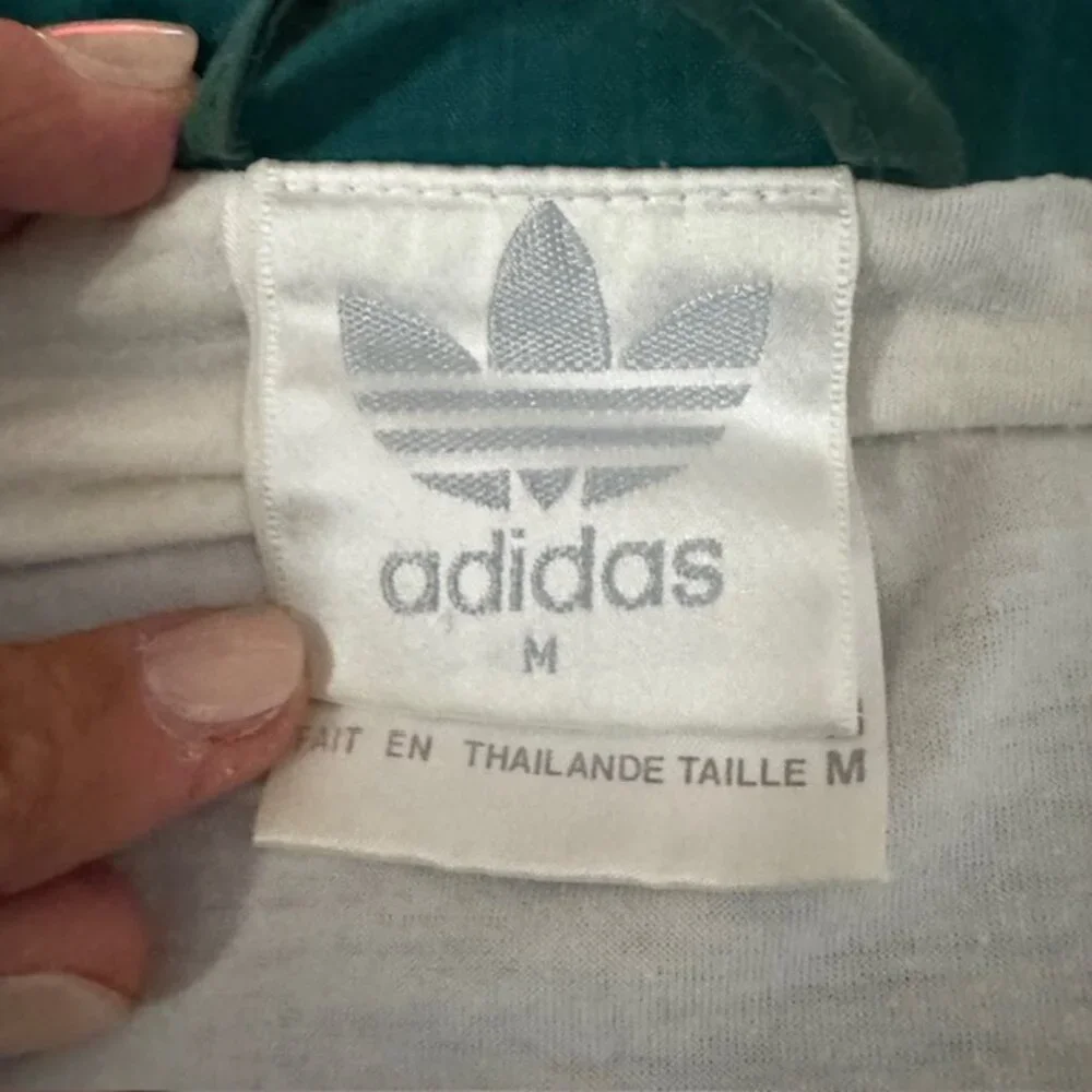 Vintage Men's Adidas Windbreaker / Track Jacket Color Block Size Medium